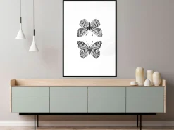 Poster 'Two Butterflies'
