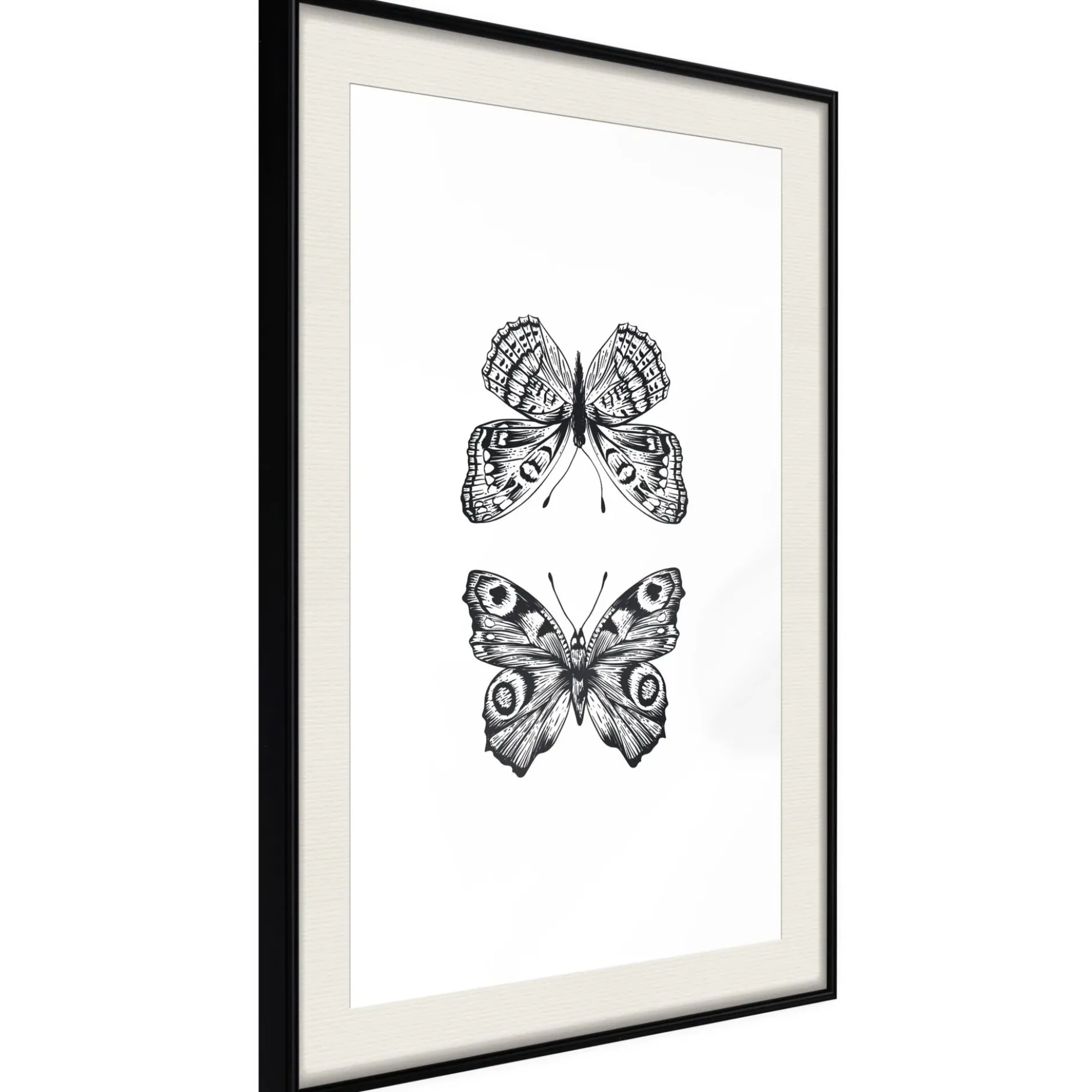 Poster 'Two Butterflies'