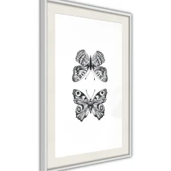 Poster 'Two Butterflies'