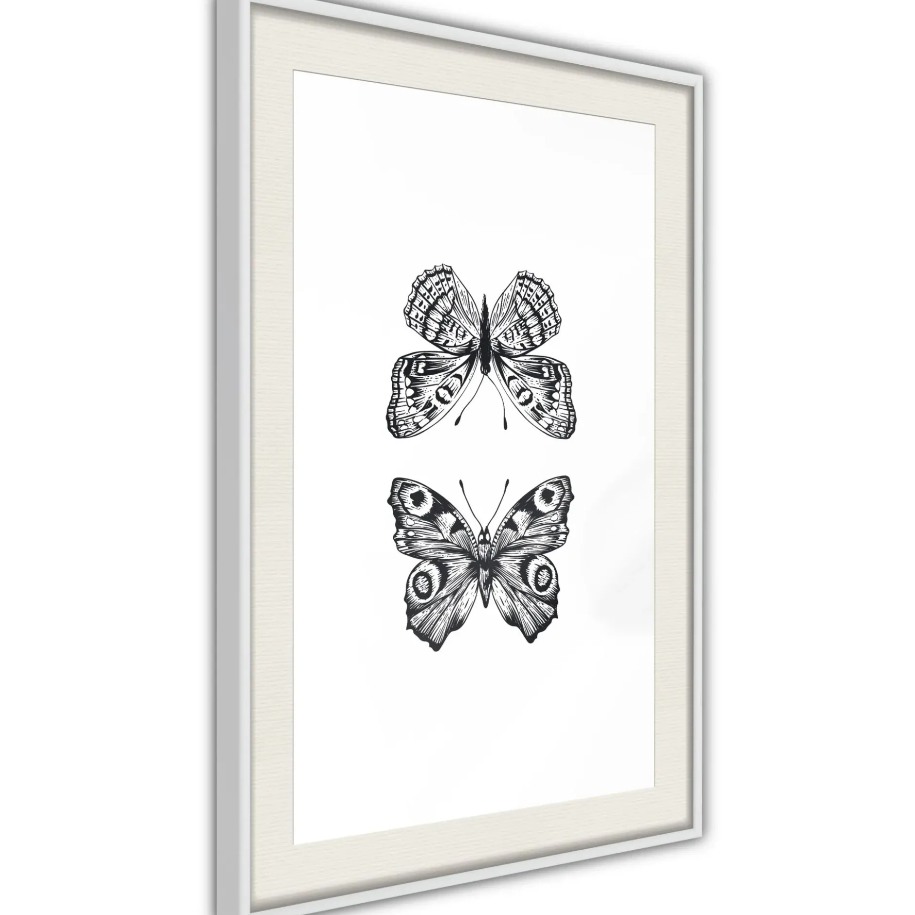 Poster 'Two Butterflies'