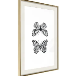 Poster 'Two Butterflies'