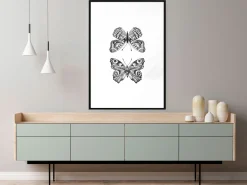 Poster 'Two Butterflies'