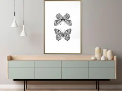 Poster 'Two Butterflies'