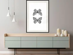 Poster 'Two Butterflies'