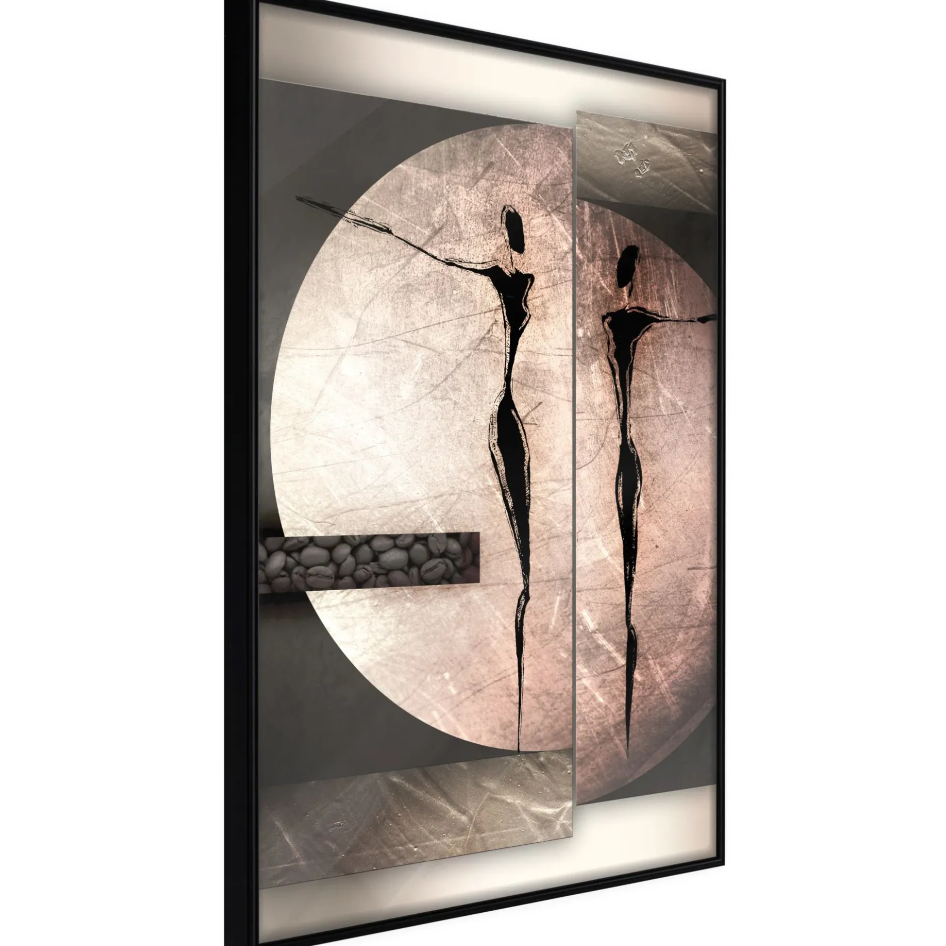 Poster 'Two Figures'
