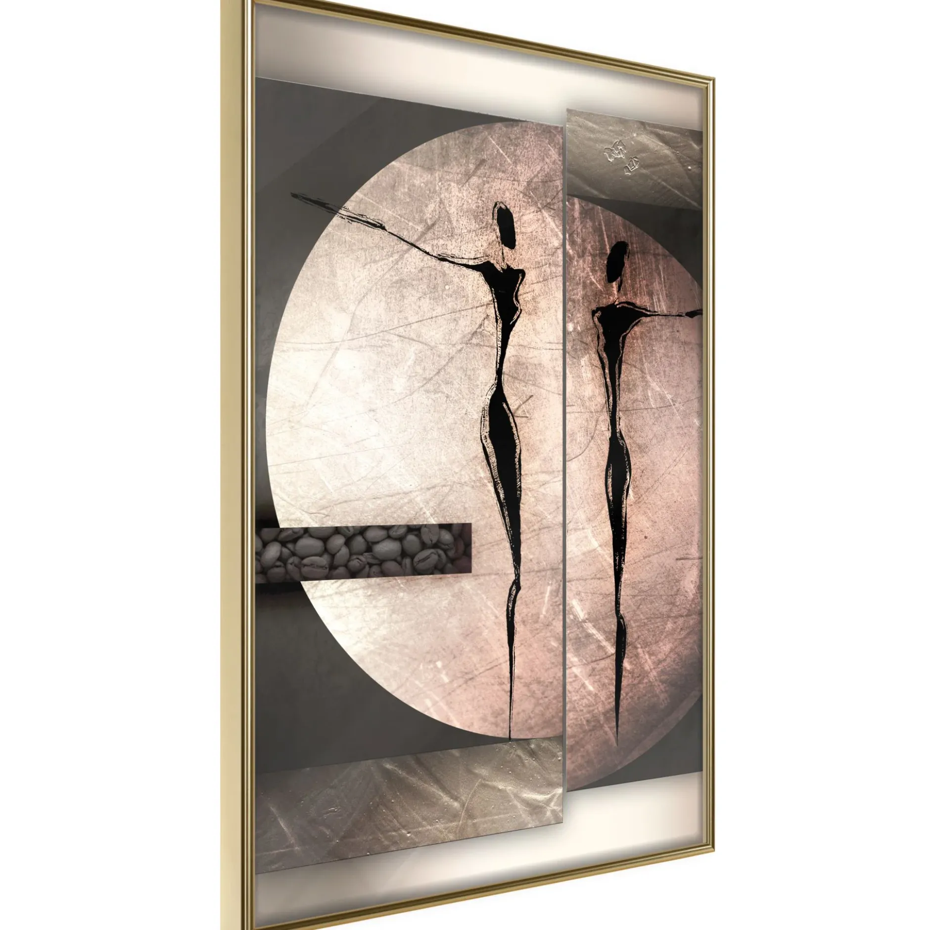 Poster 'Two Figures'