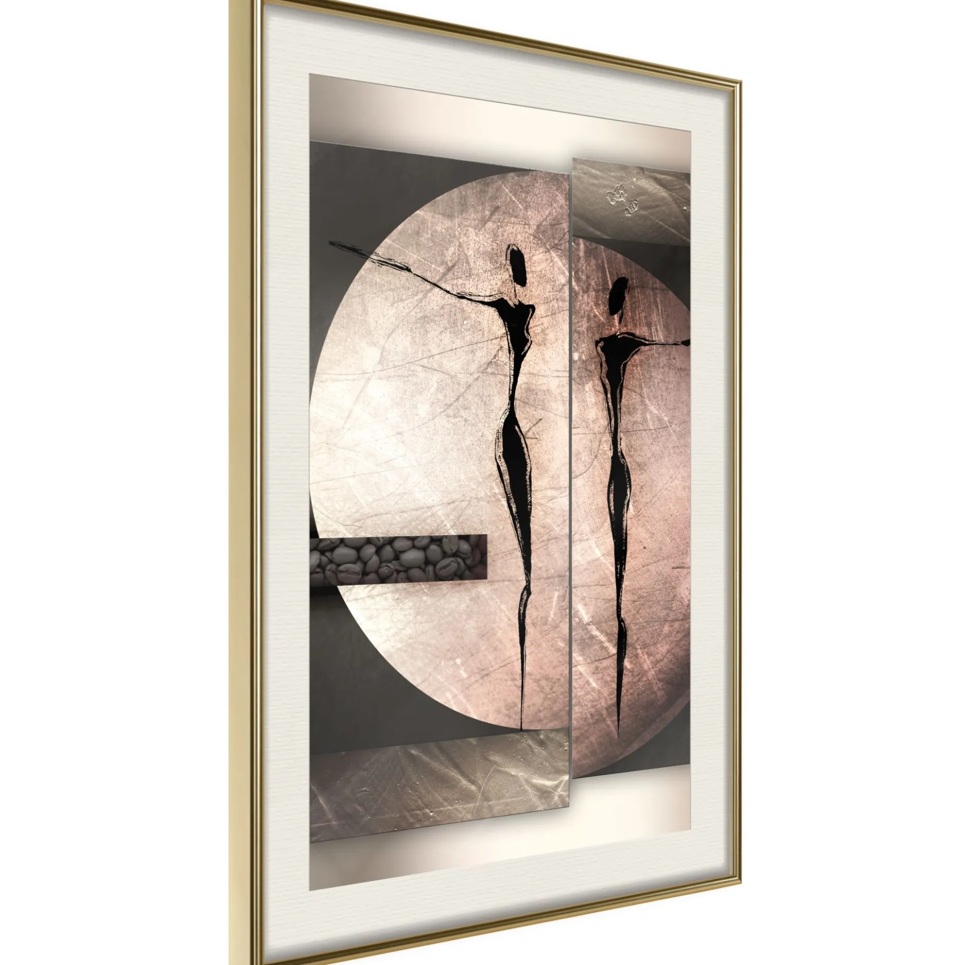 Poster 'Two Figures'