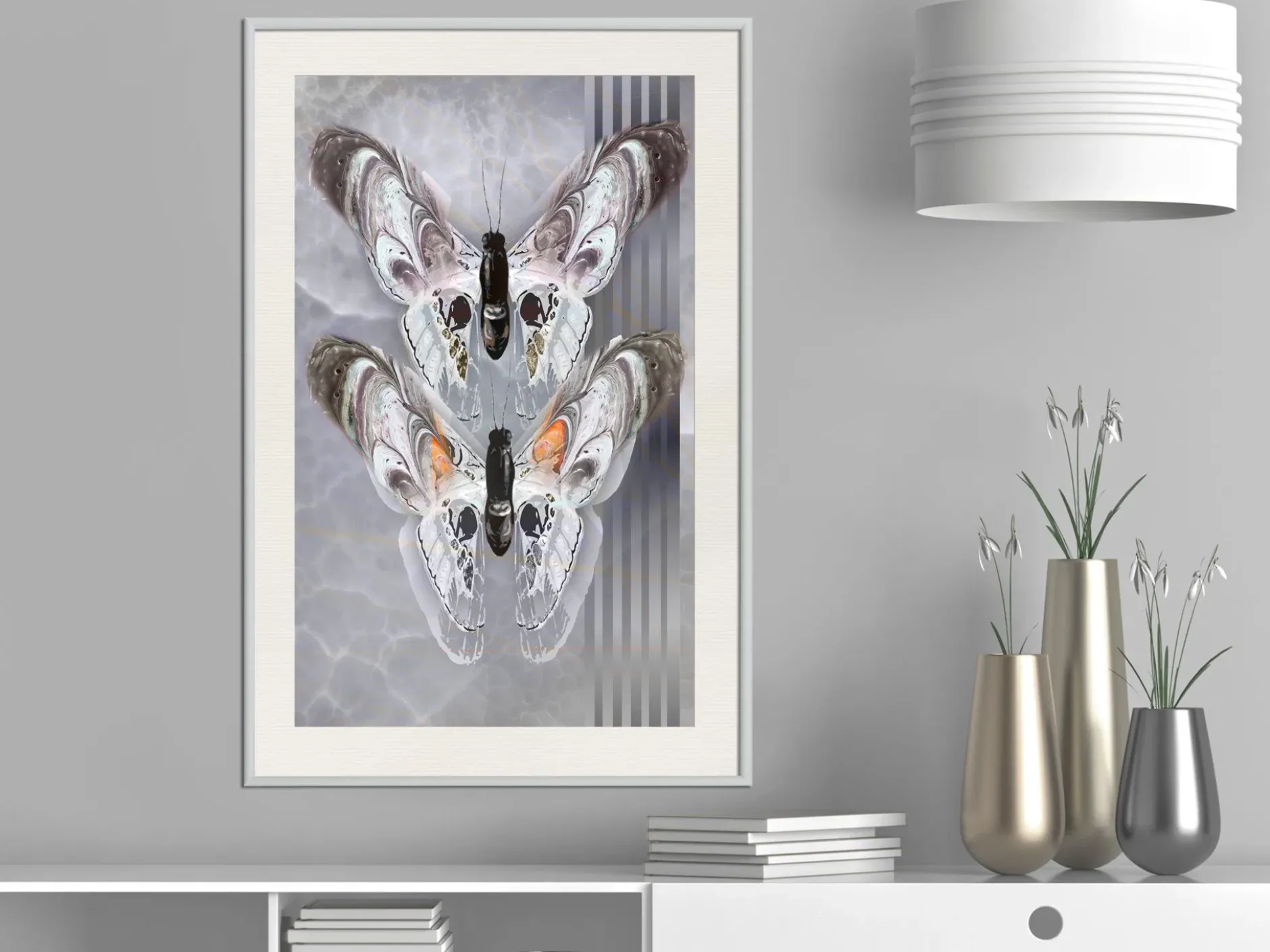 Poster 'Two Moths'