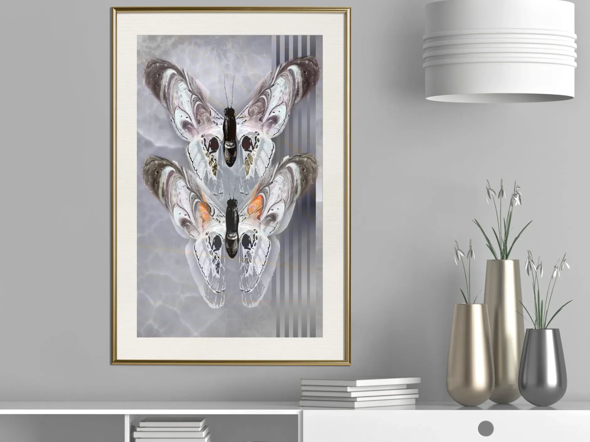 Poster 'Two Moths'