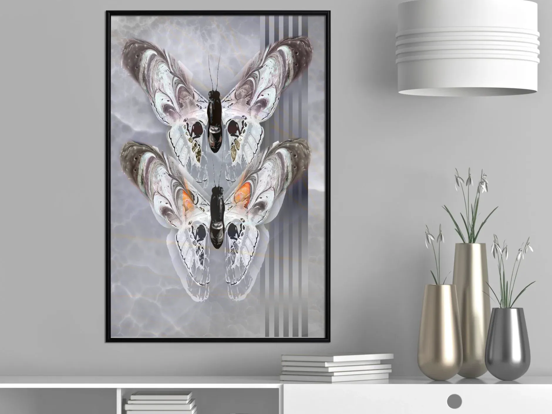 Poster 'Two Moths'