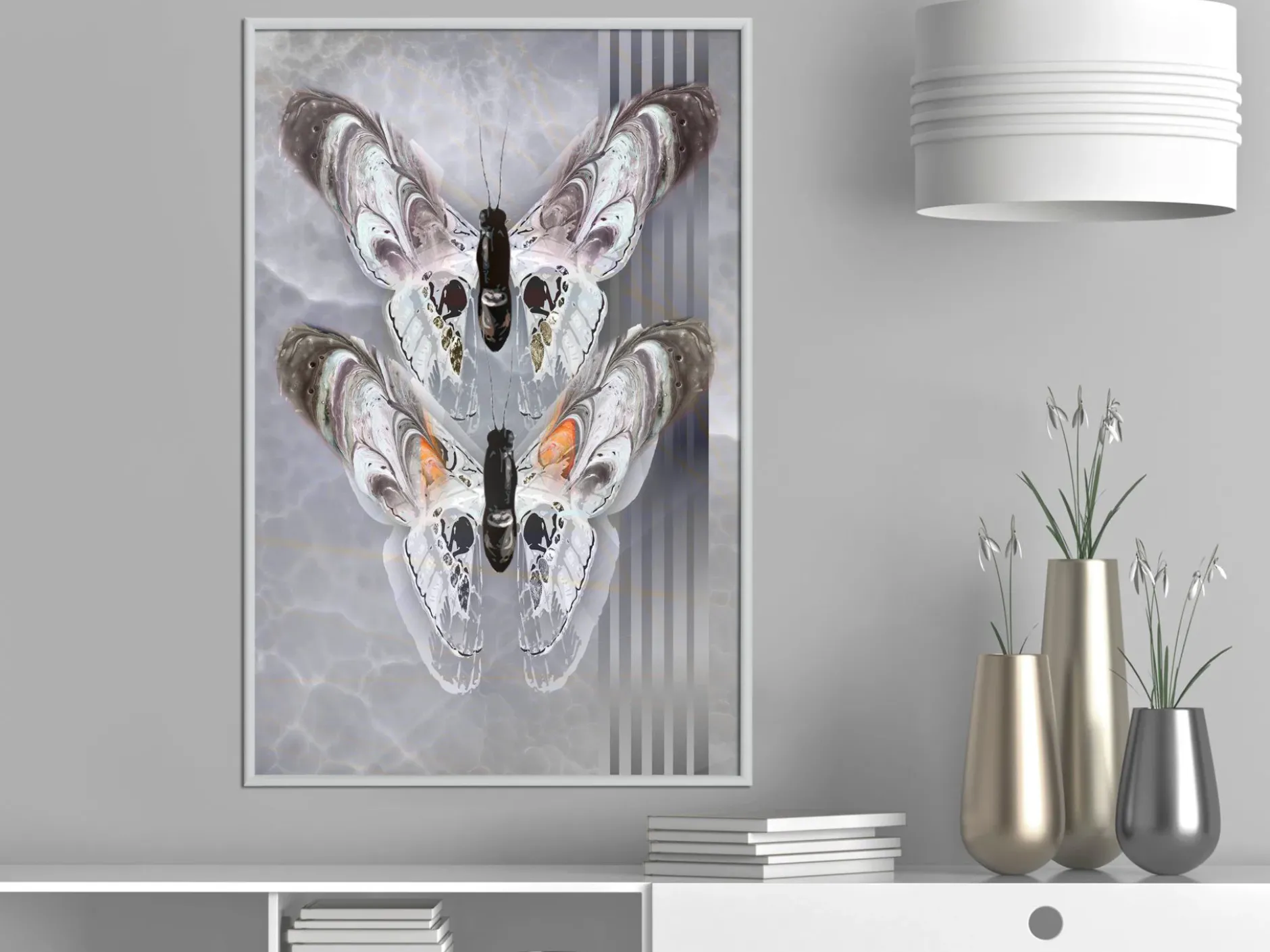 Poster 'Two Moths'