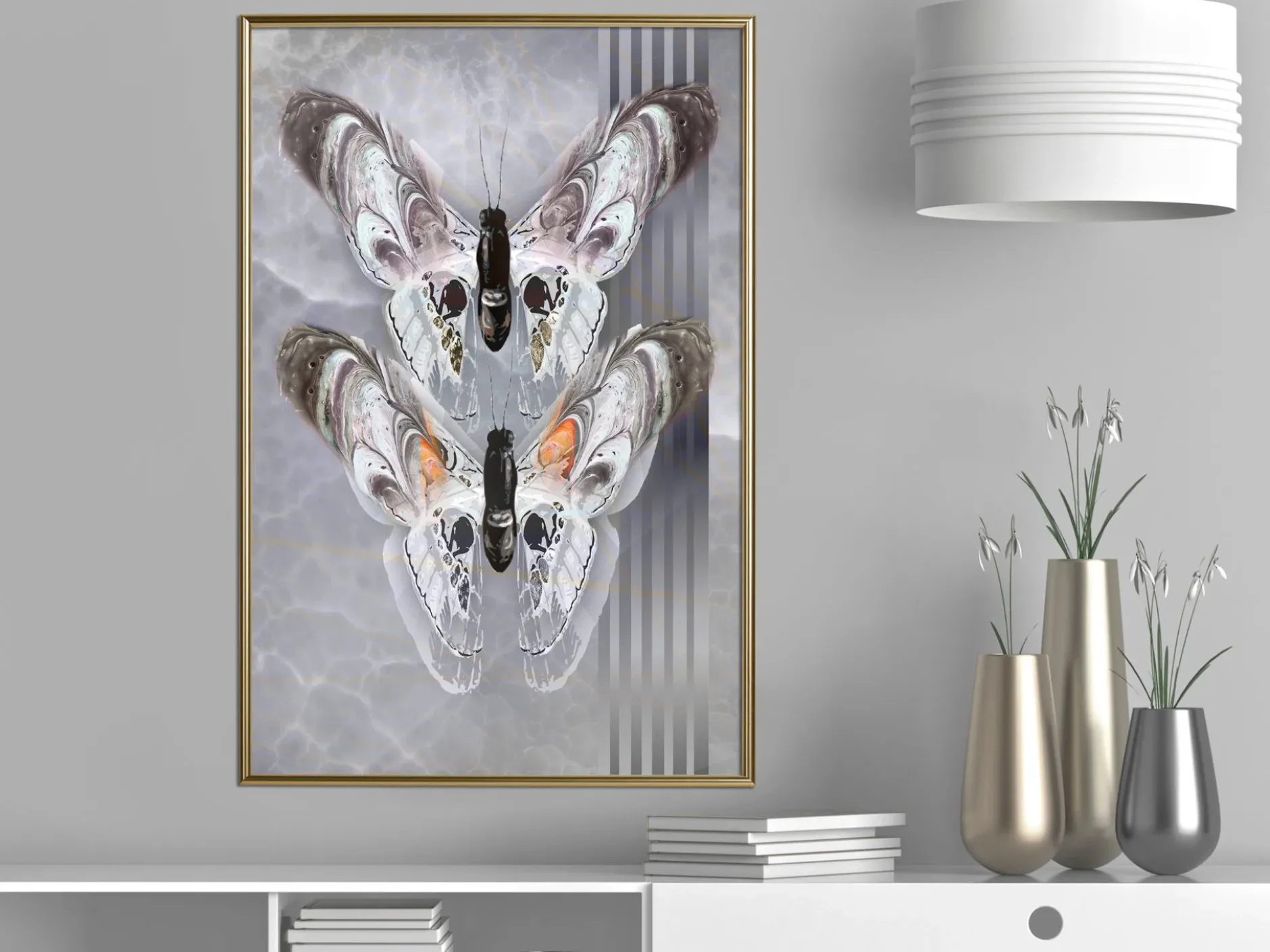 Poster 'Two Moths'