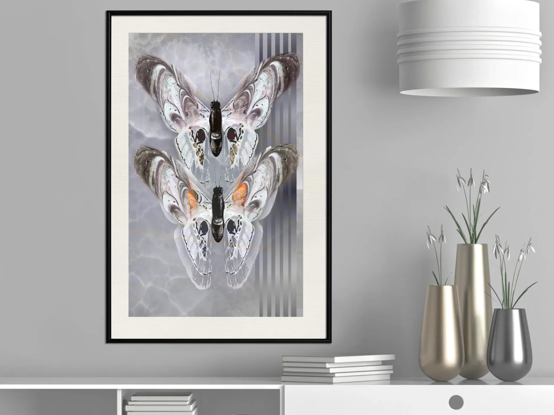 Poster 'Two Moths'