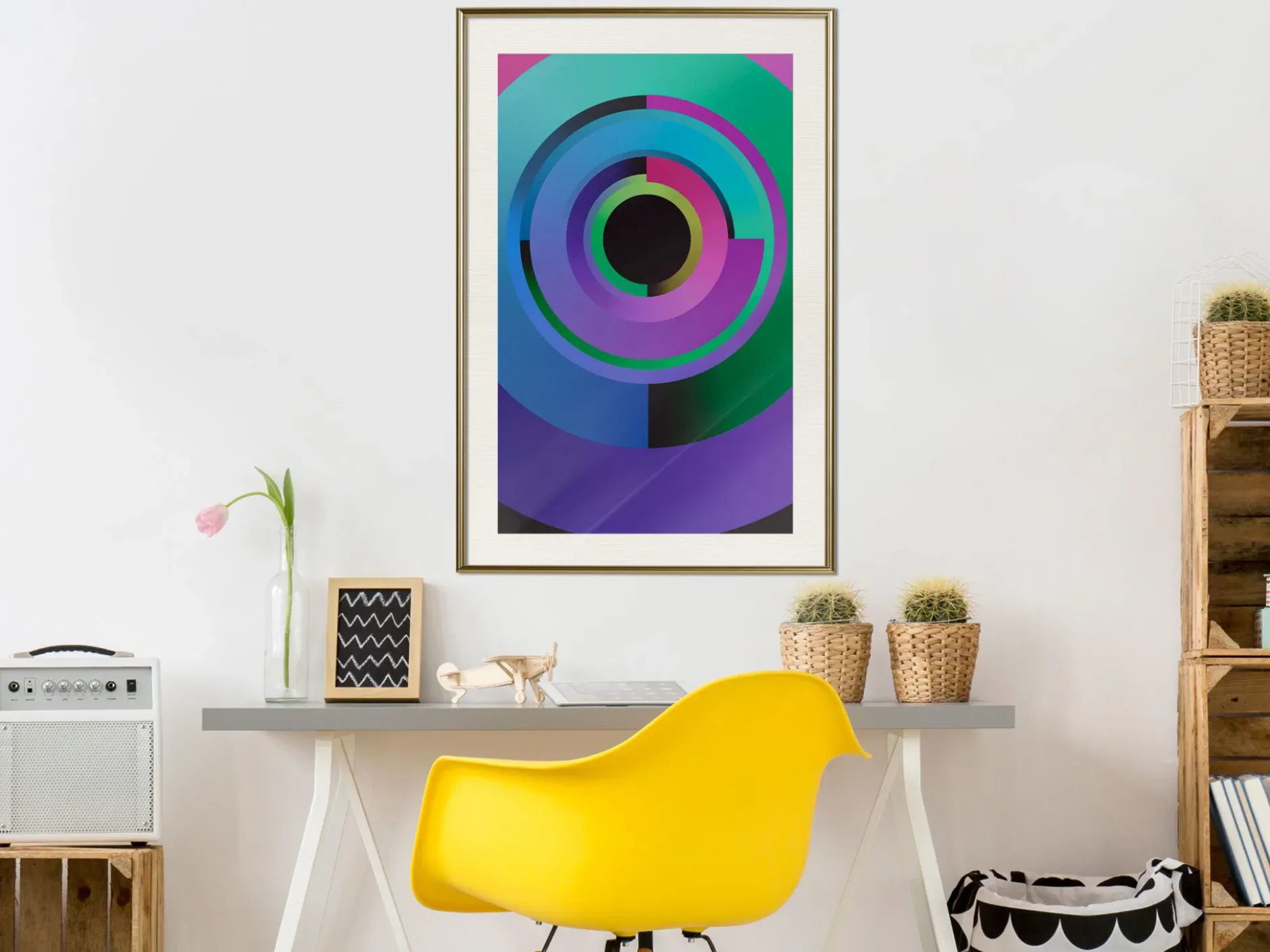 Poster 'United in Colours'