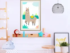 Poster 'Unusual Lama'