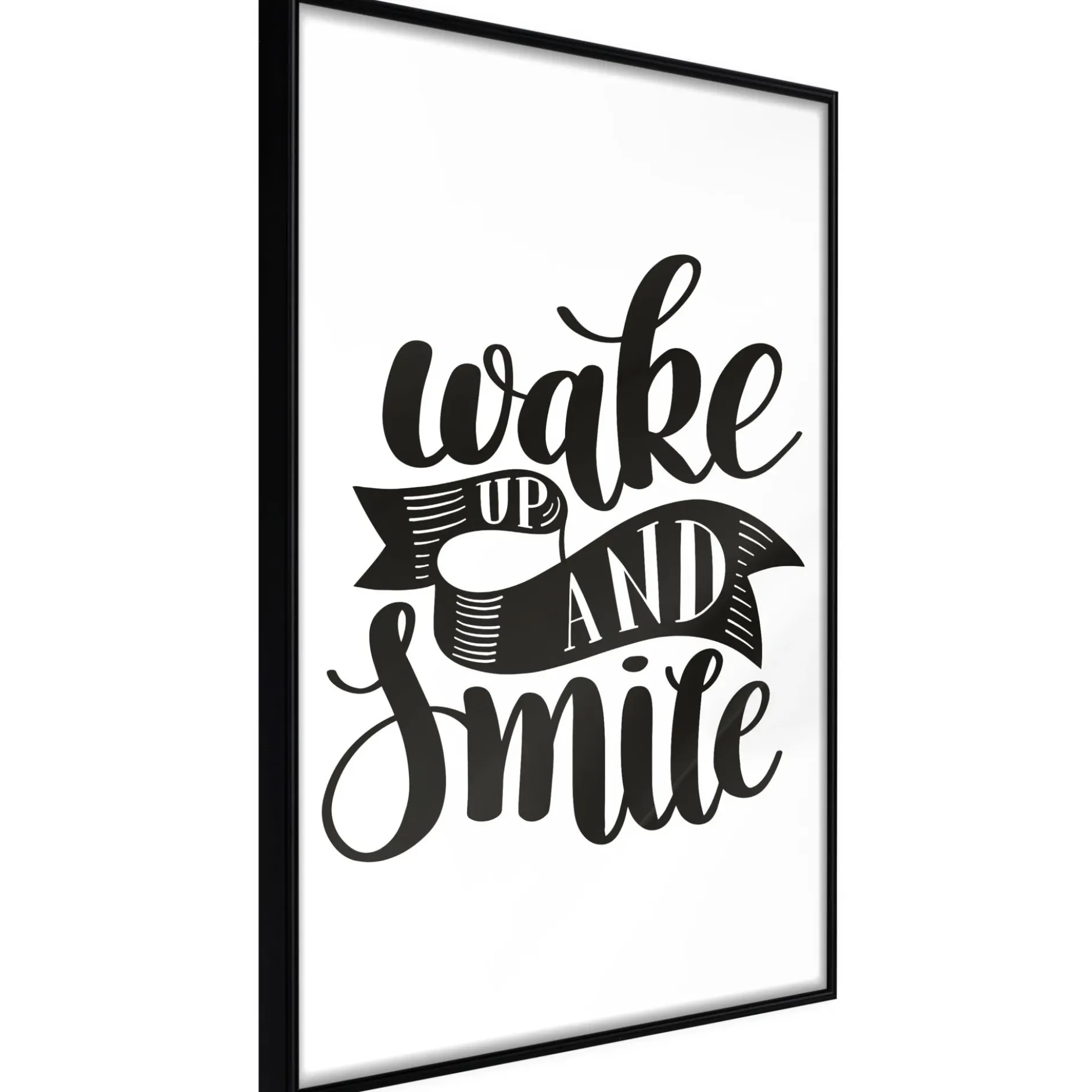Poster 'Wake up and Smile'