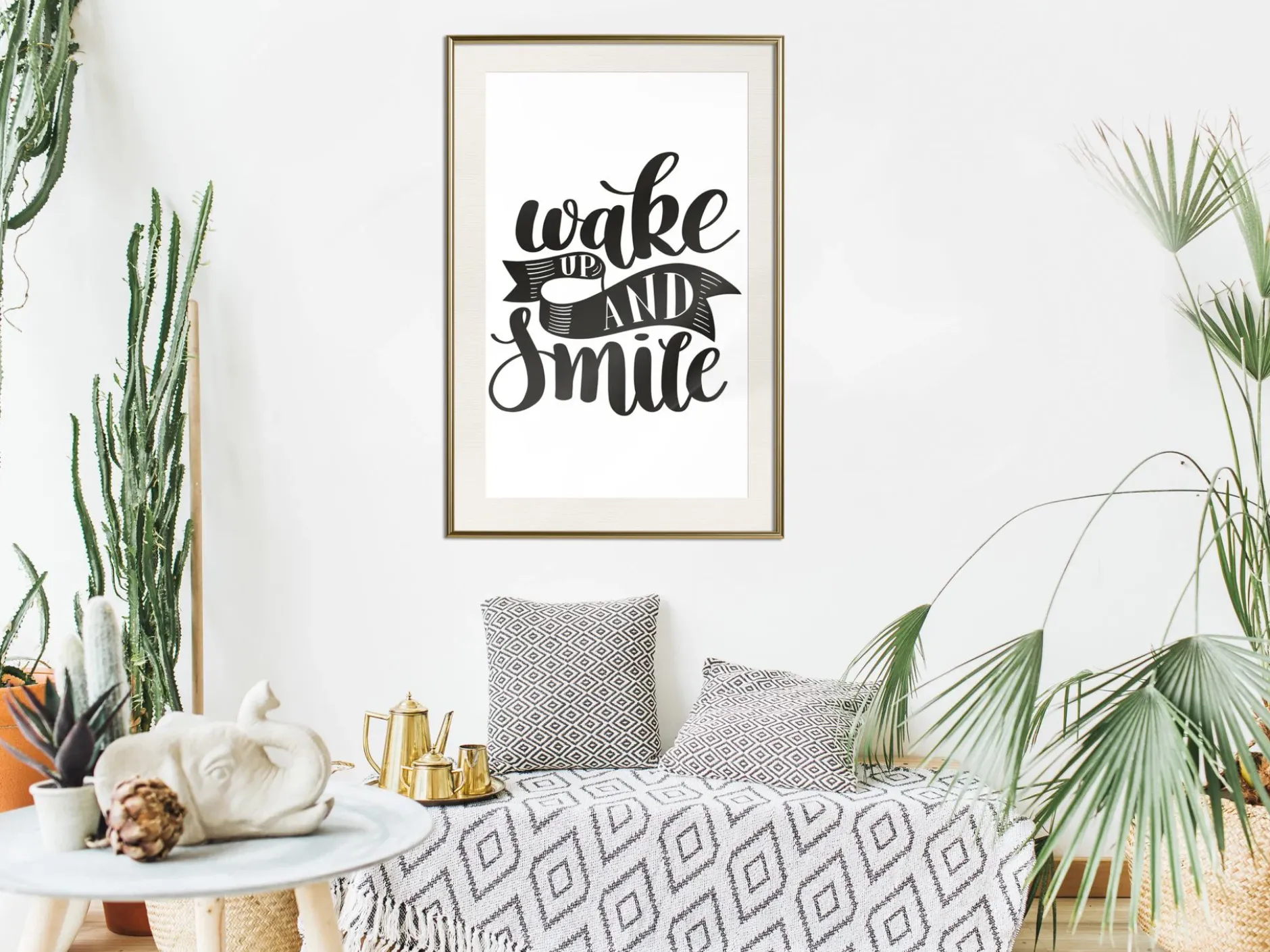 Poster 'Wake up and Smile'