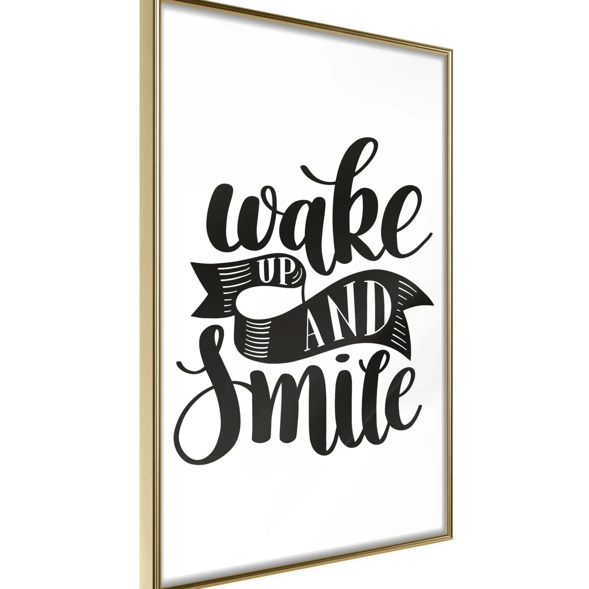 Poster 'Wake up and Smile'