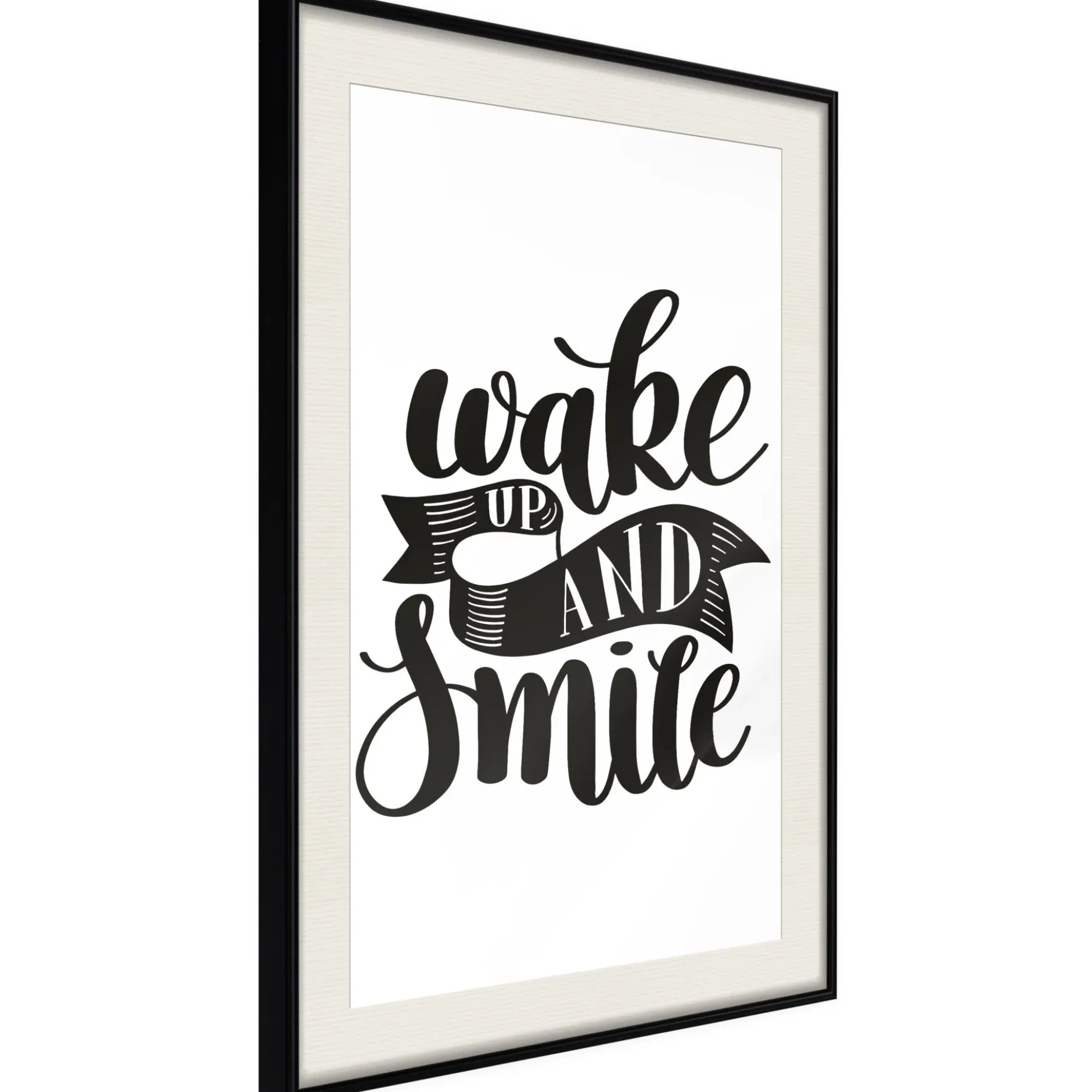 Poster 'Wake up and Smile'
