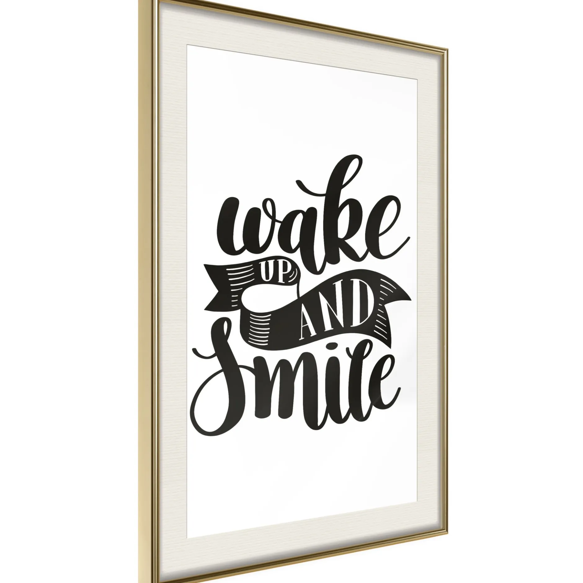 Poster 'Wake up and Smile'