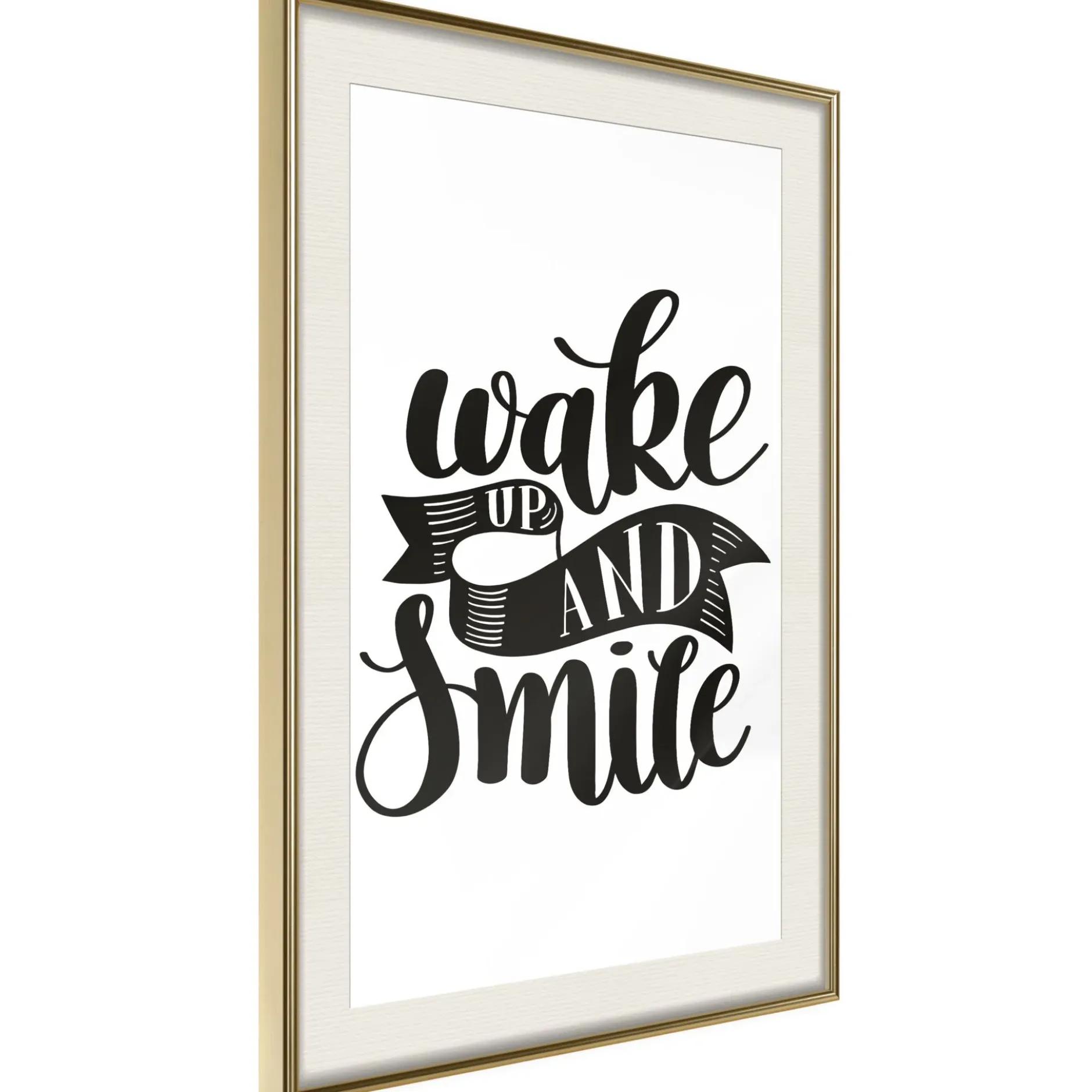 Poster 'Wake up and Smile'