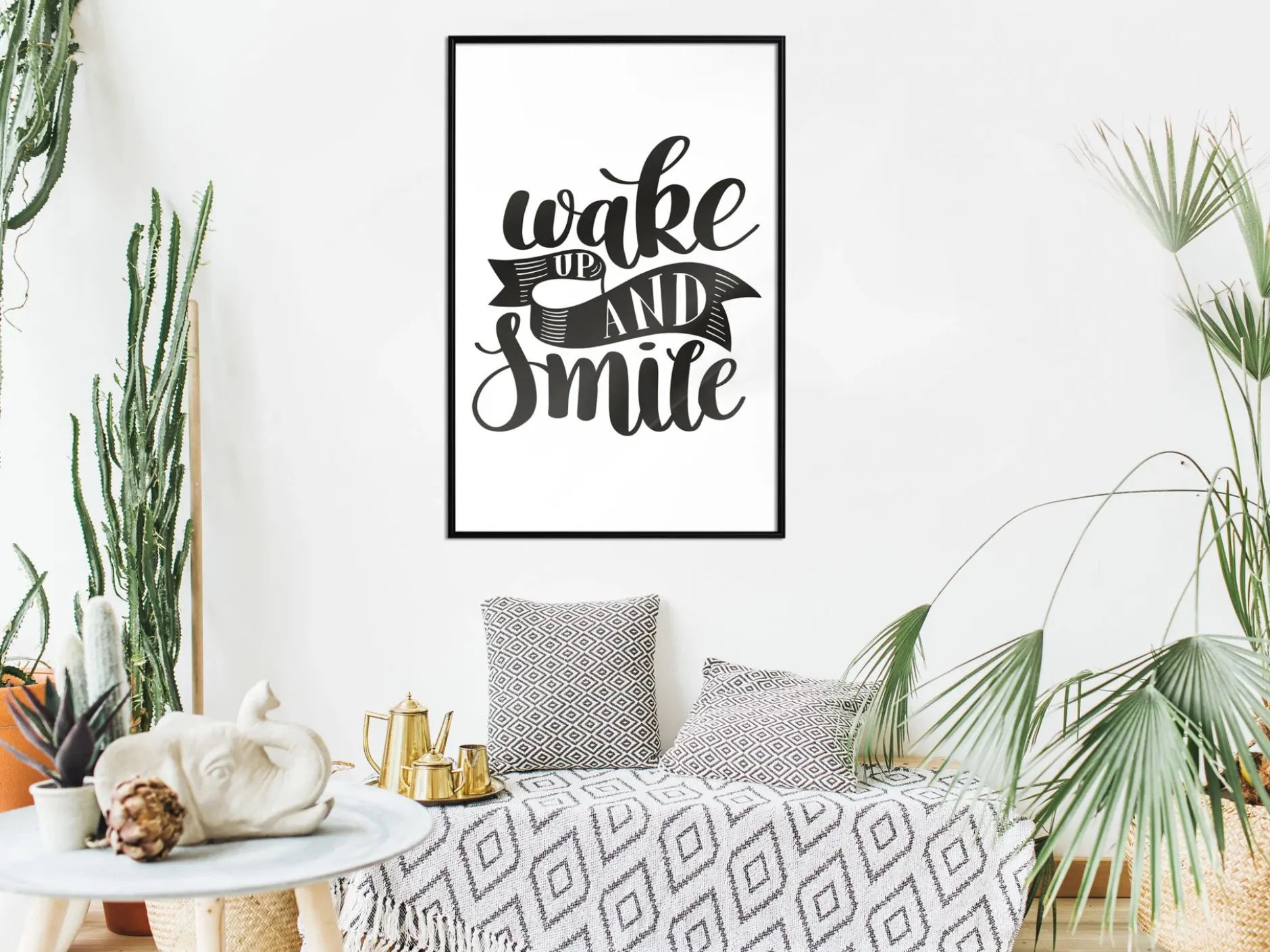 Poster 'Wake up and Smile'