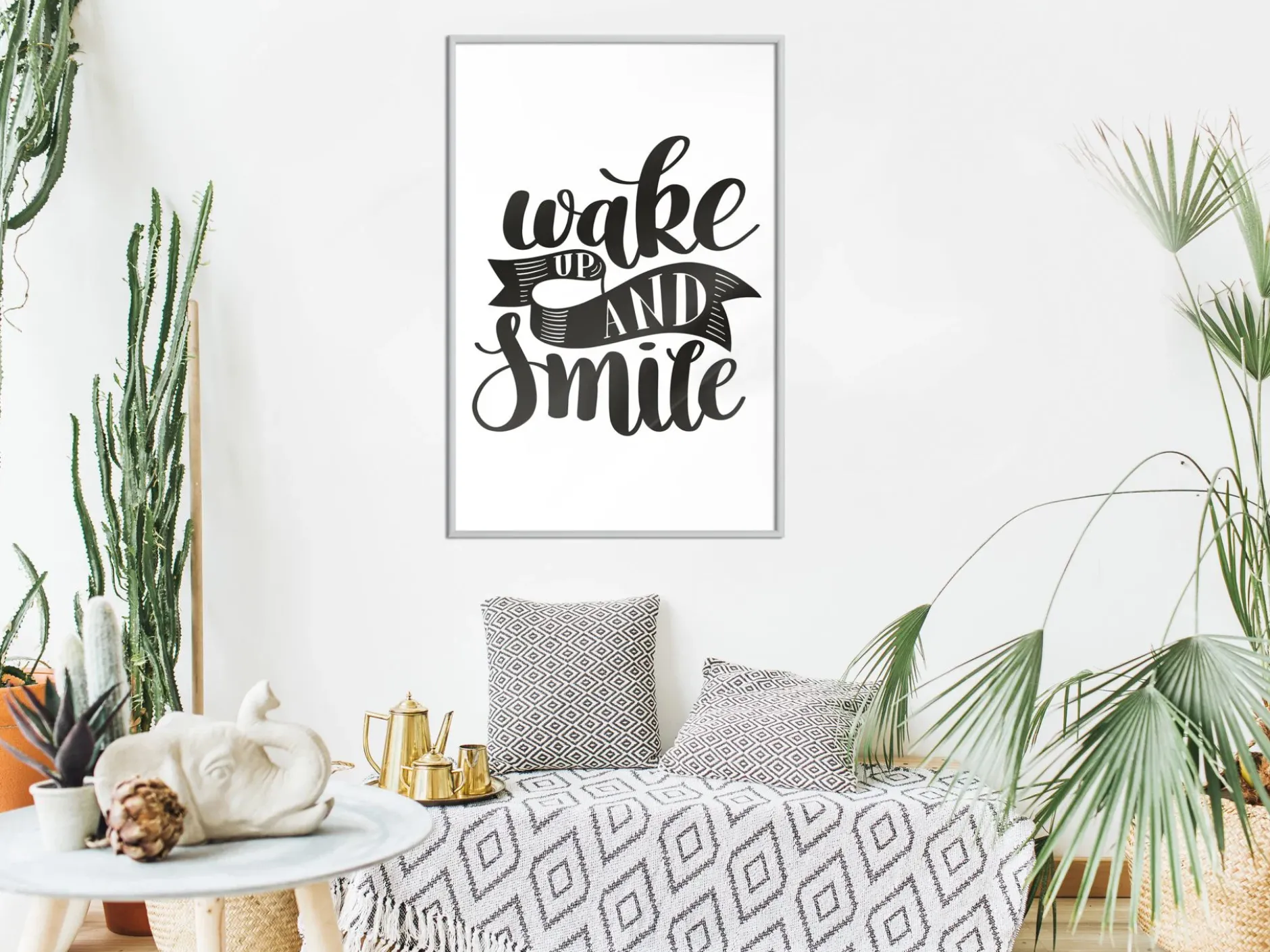 Poster 'Wake up and Smile'