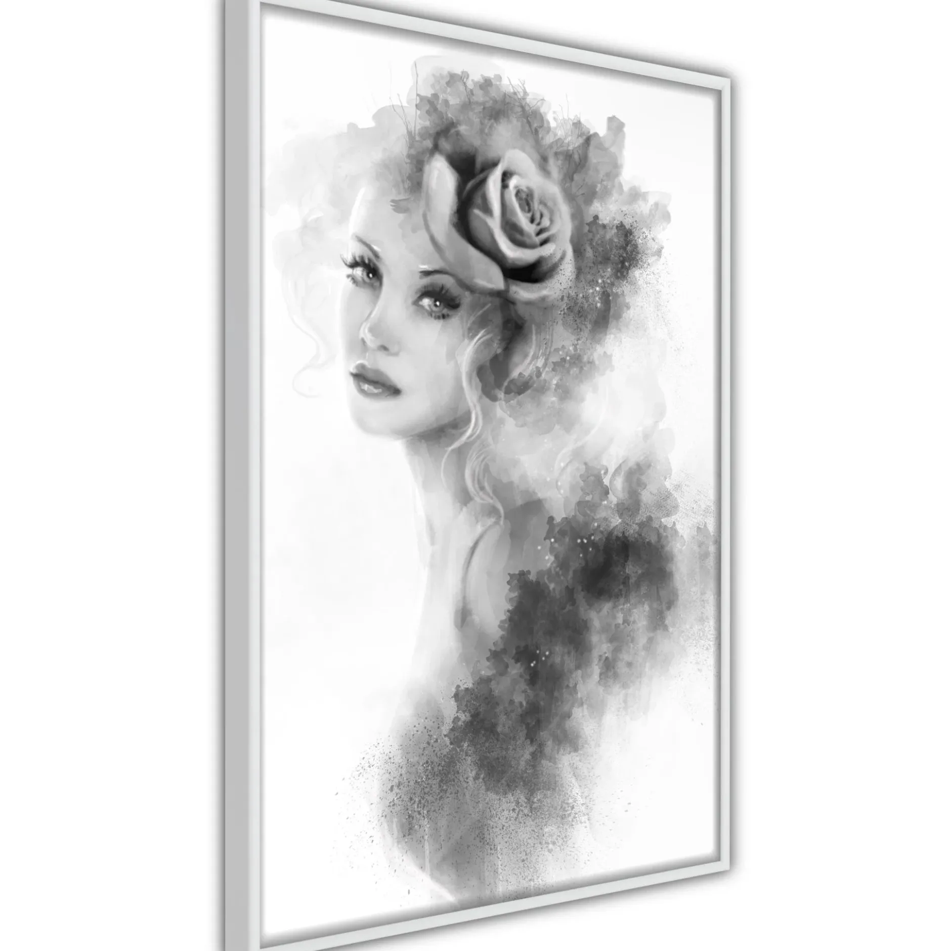 Poster 'Watercolor Portrait'