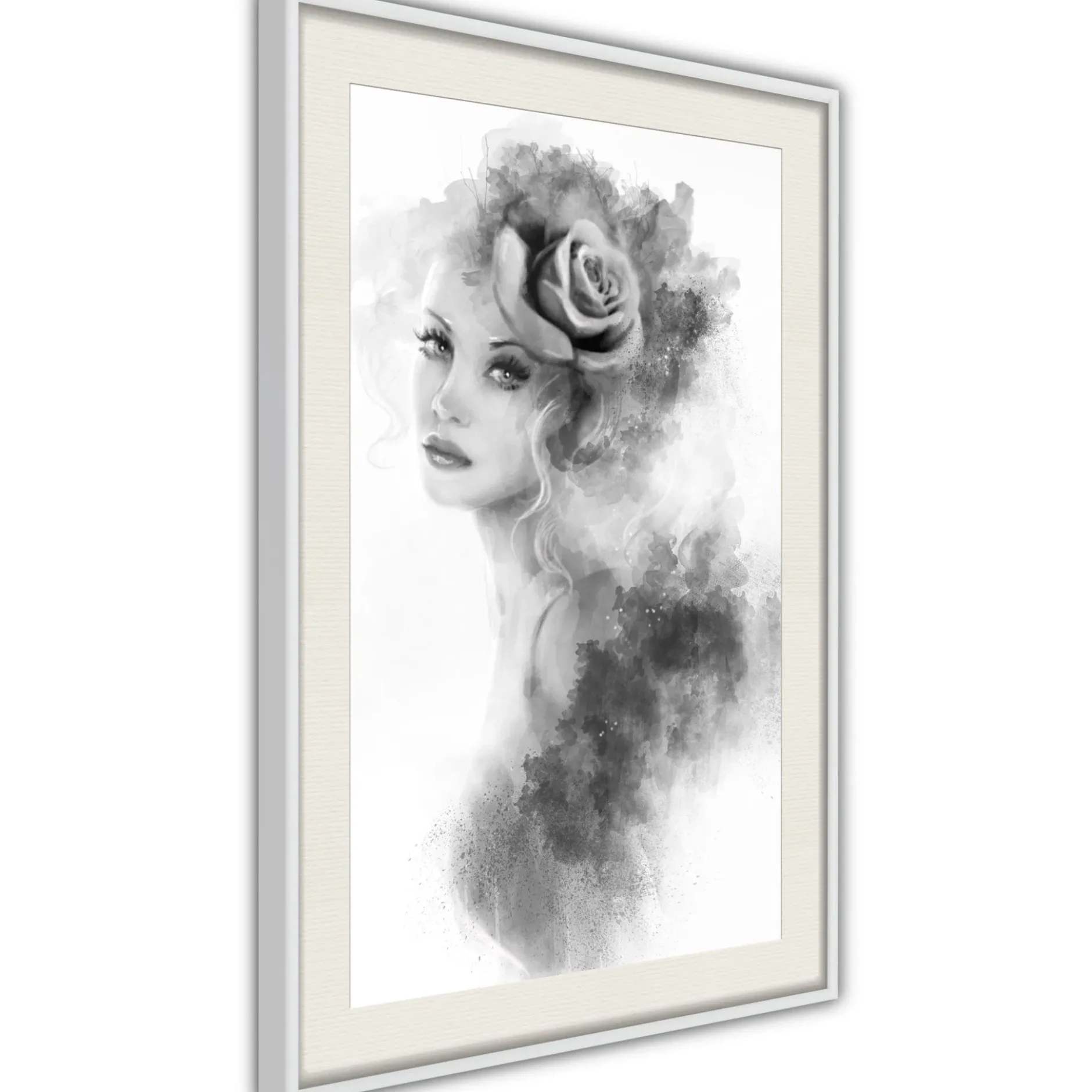 Poster 'Watercolor Portrait'