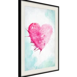 Poster 'Watercolour Heart'