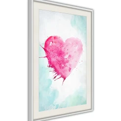 Poster 'Watercolour Heart'