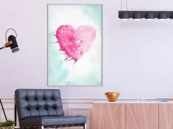 Poster 'Watercolour Heart'