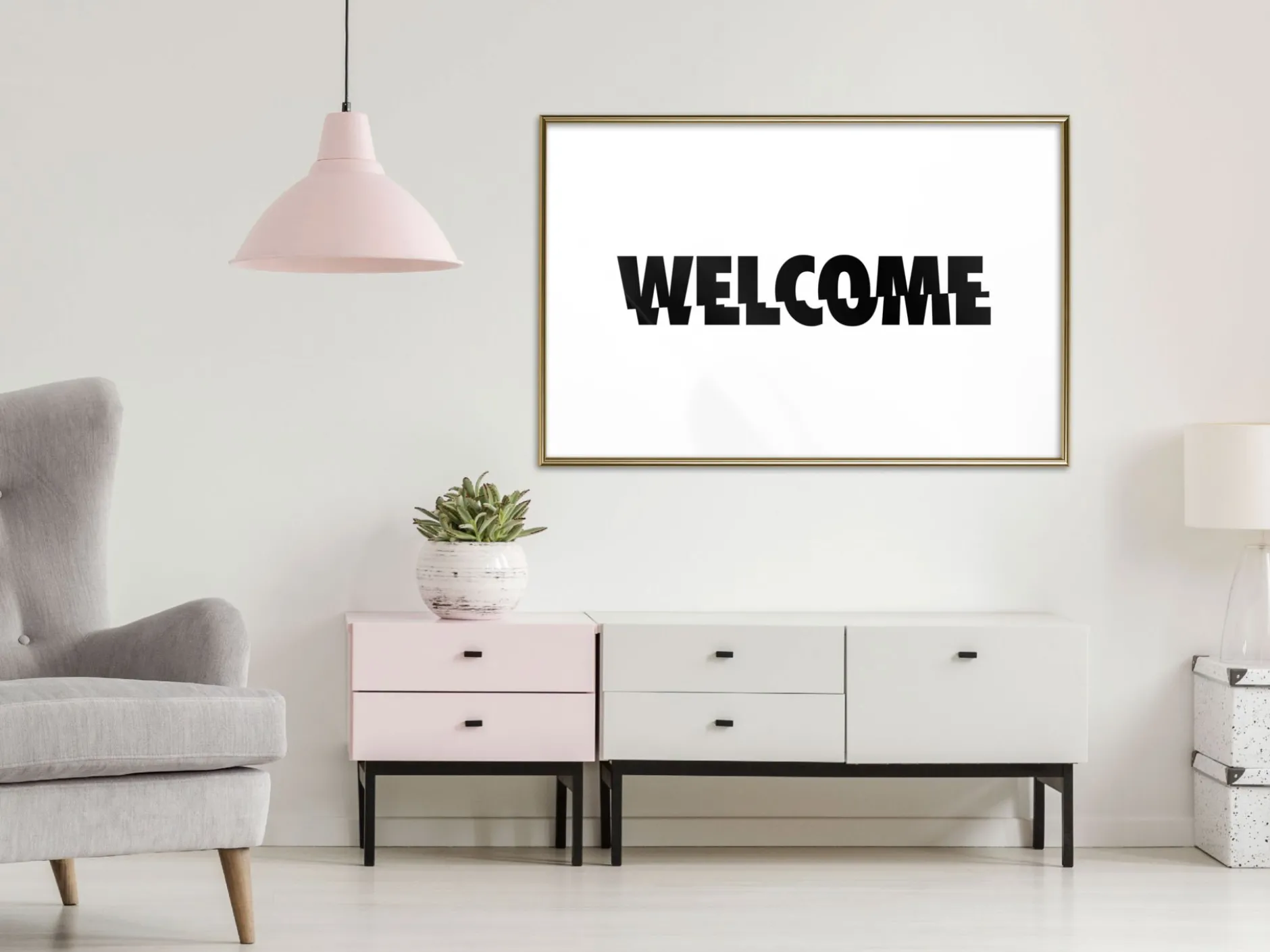 Poster 'Welcome'