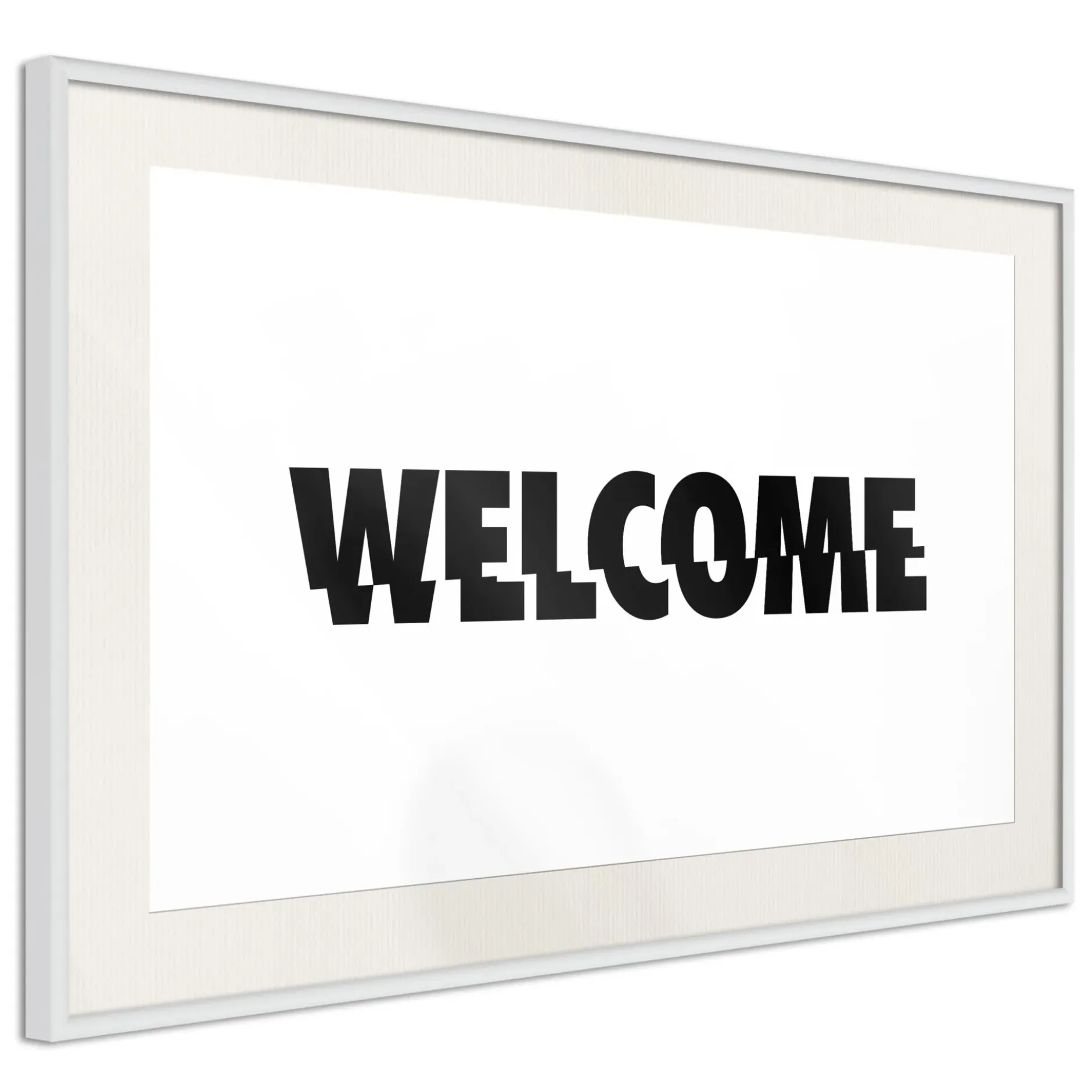 Poster 'Welcome'