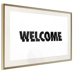 Poster 'Welcome'