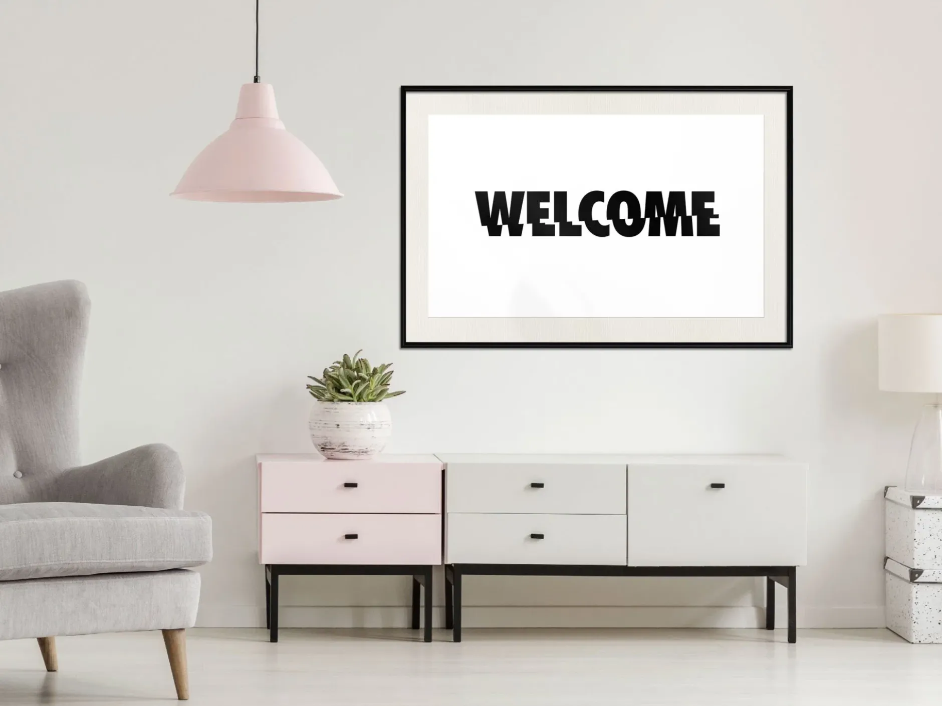 Poster 'Welcome'