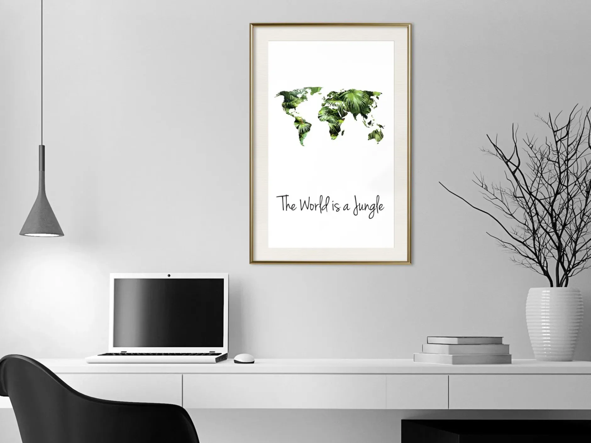 Poster 'We Live in a Jungle'