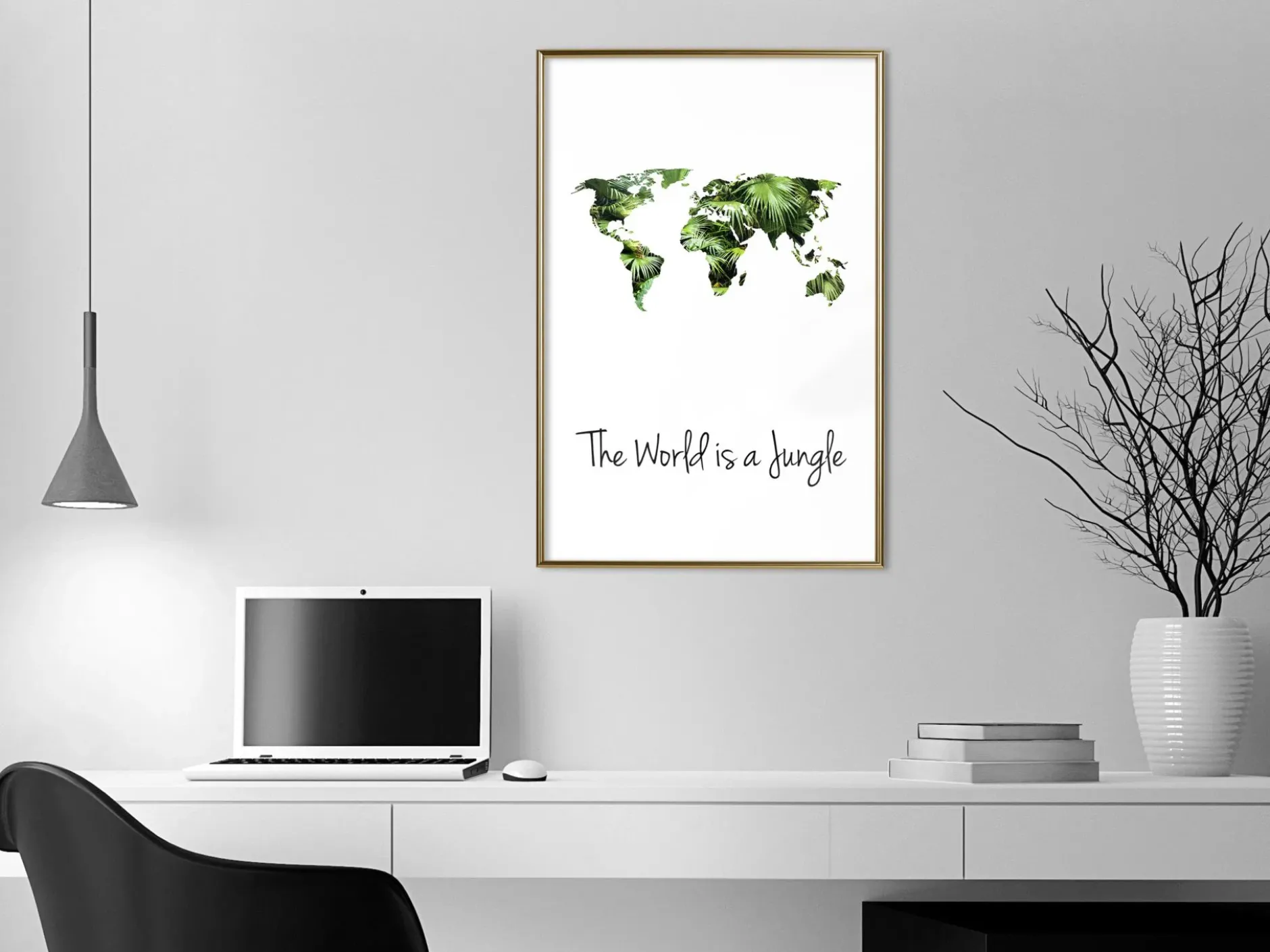 Poster 'We Live in a Jungle'