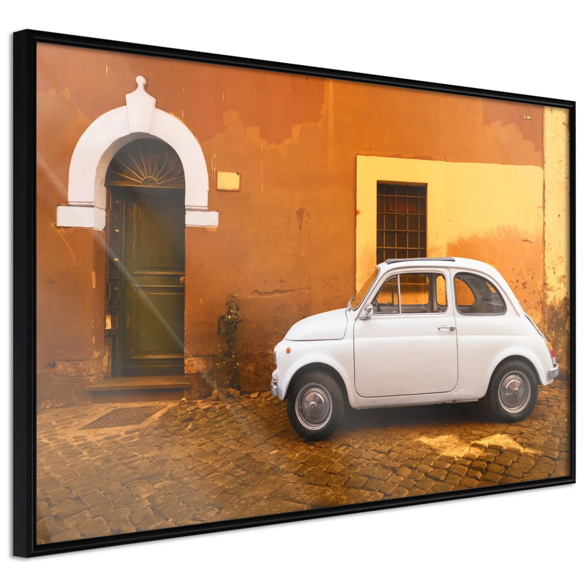 Poster 'White Car'