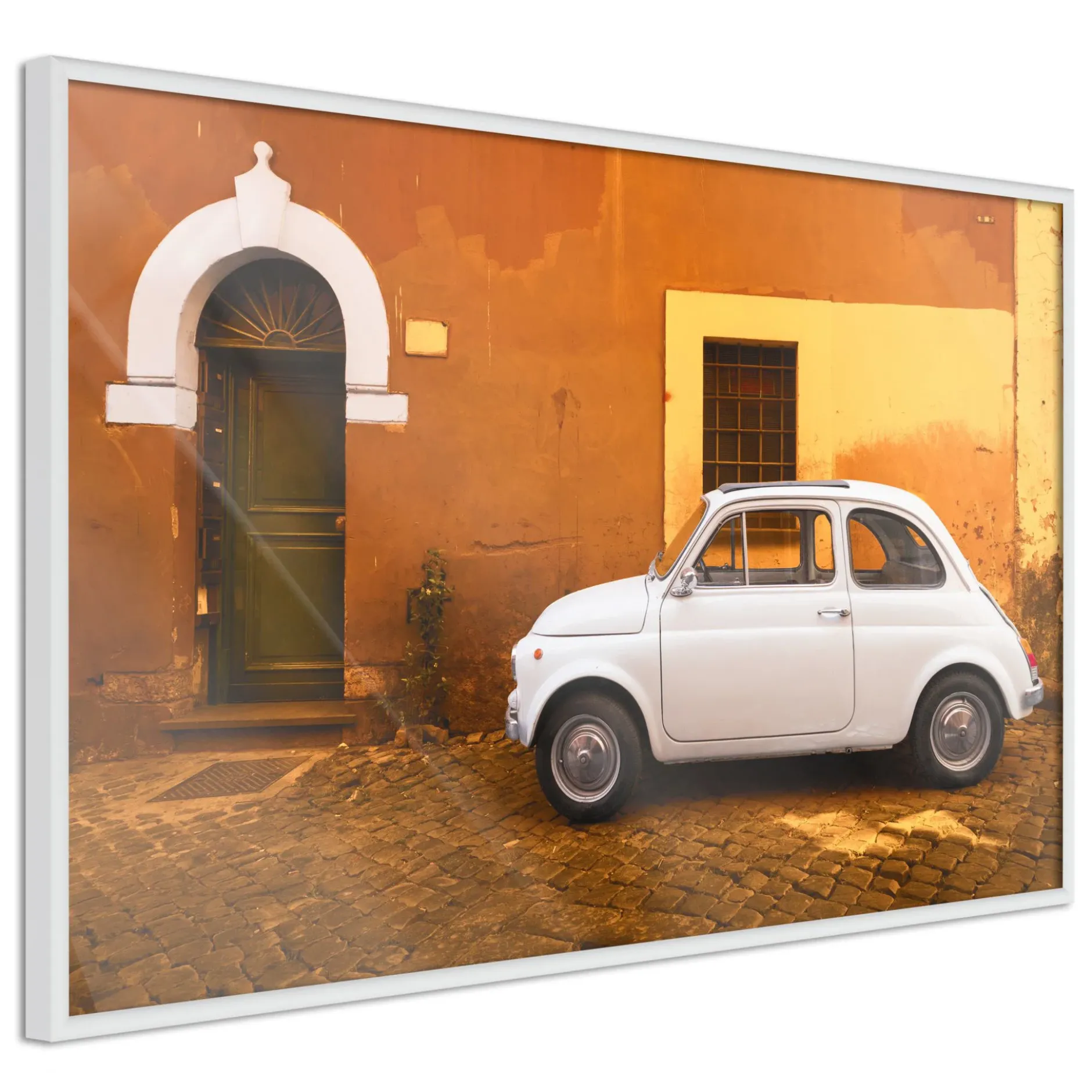 Poster 'White Car'