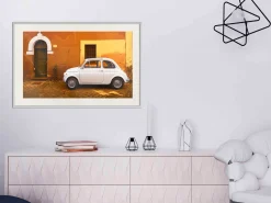 Poster 'White Car'