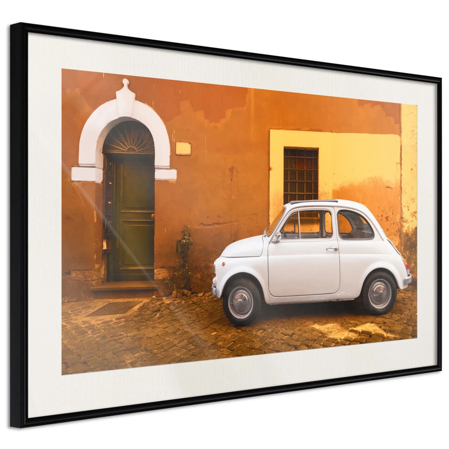 Poster 'White Car'