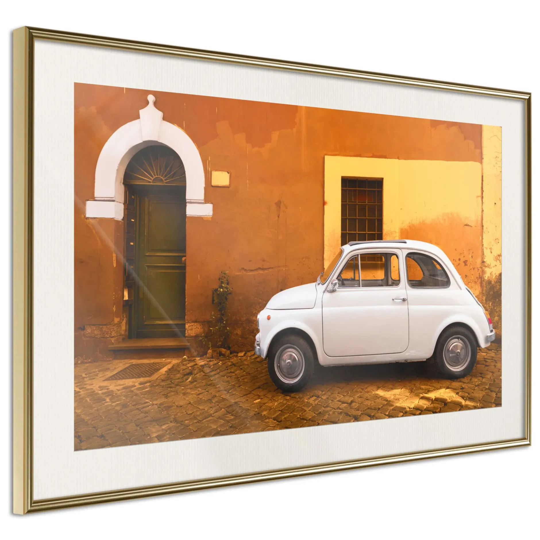 Poster 'White Car'