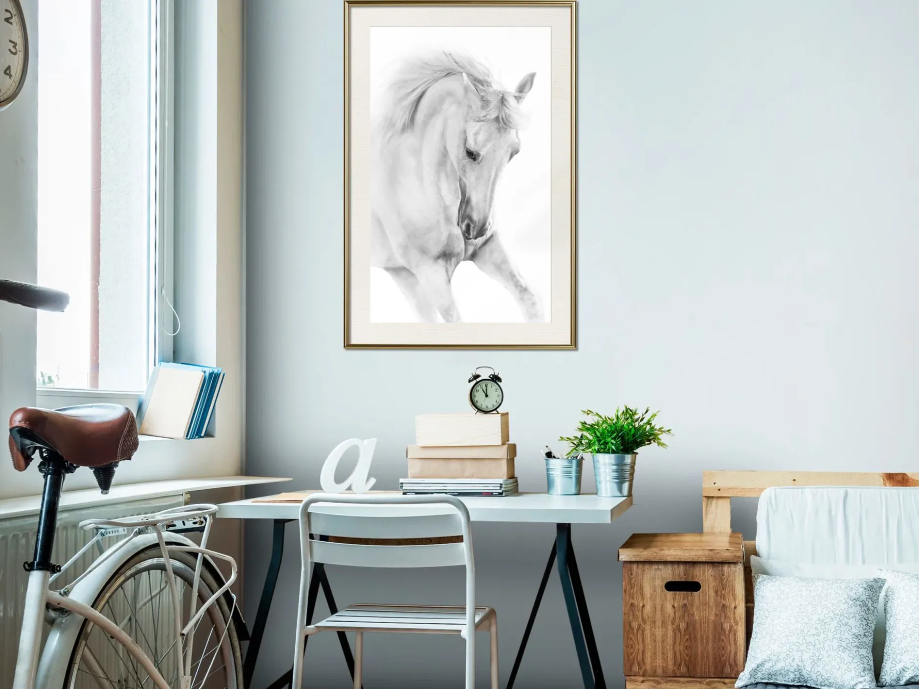 Poster 'White Horse'