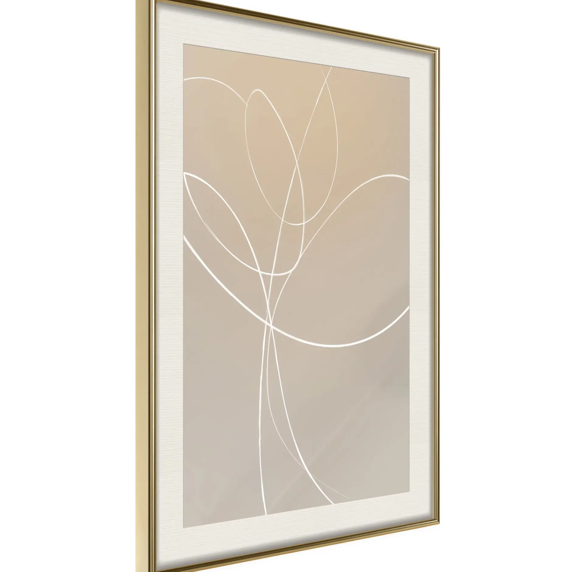 Poster 'White Tulip'