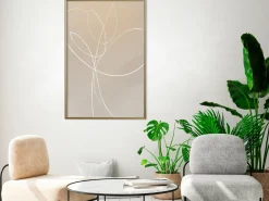 Poster 'White Tulip'