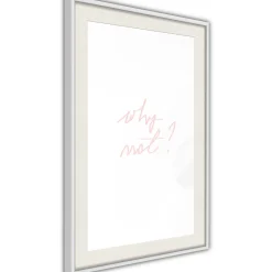 Poster 'Why Not?'