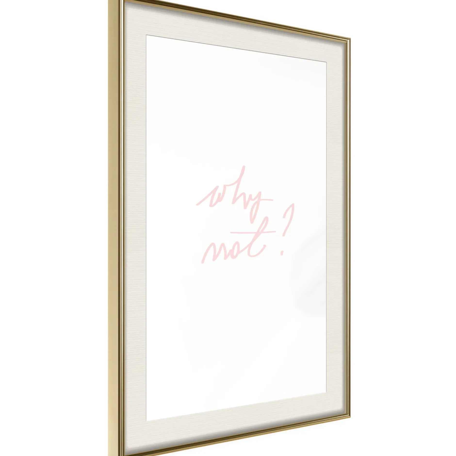 Poster 'Why Not?'