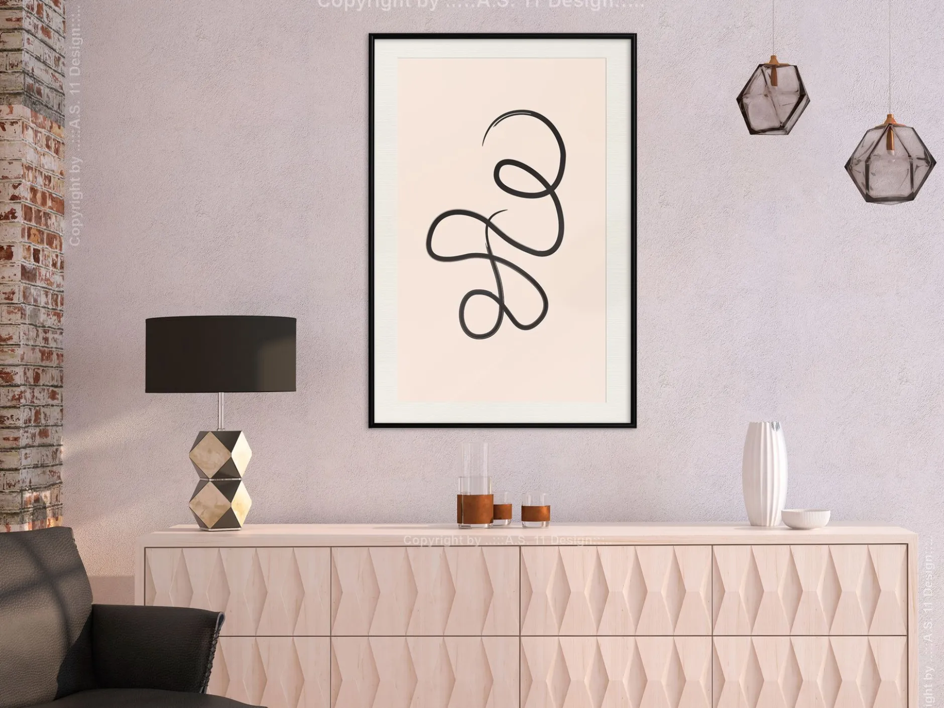 Poster 'Winding Road'