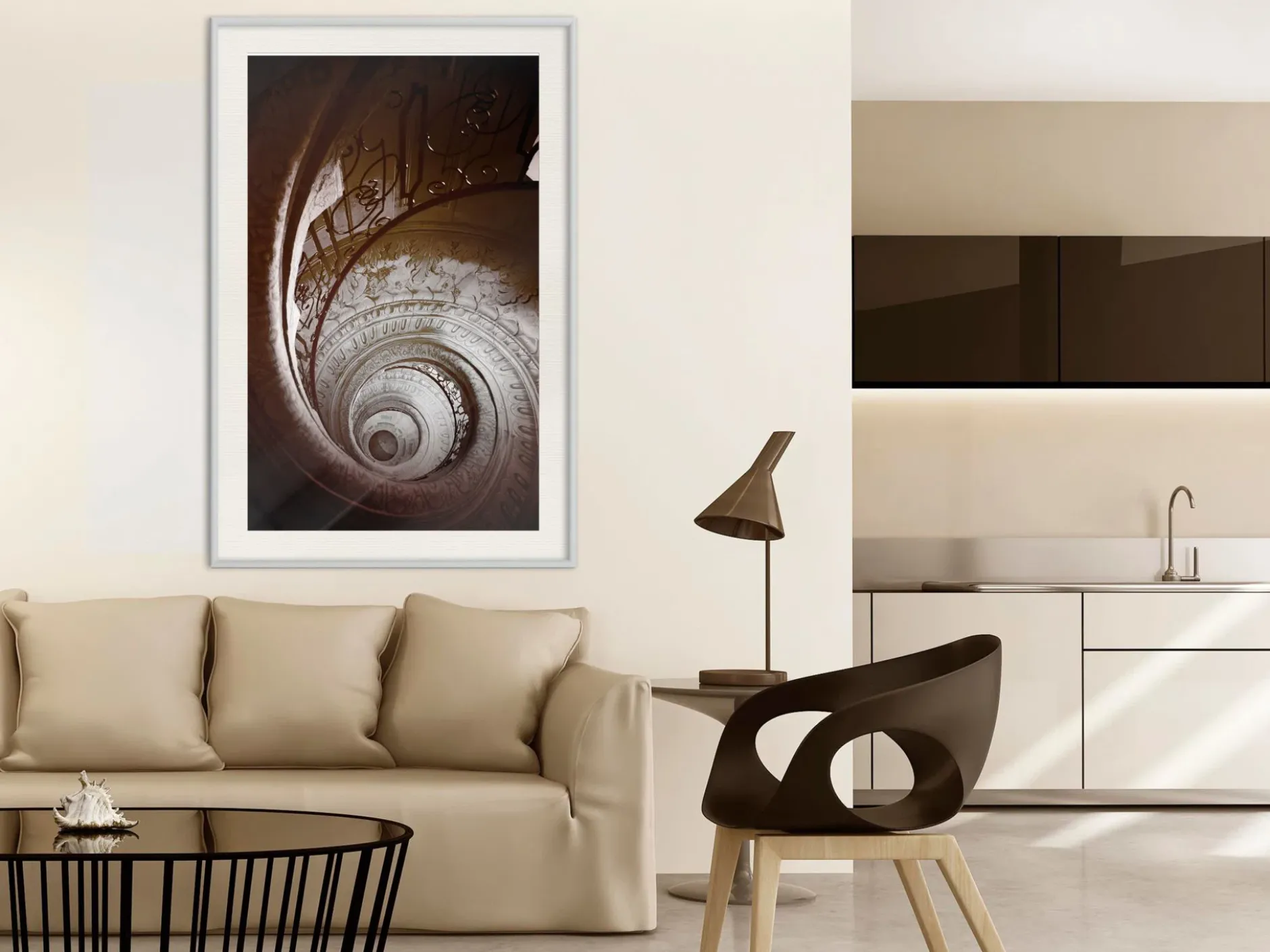 Poster 'Winding Staircase'